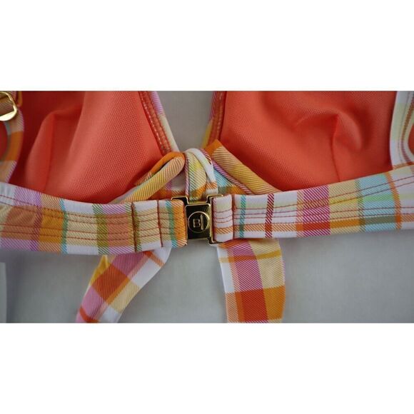 Bleu Rod Beattie RBHS22117 Sz 12 Multi Hip To Be Square Printed Bikini Set - Picture 11 of 14